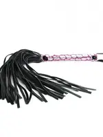 Spartacus Spartacus Pink Crackle Handle Flogger