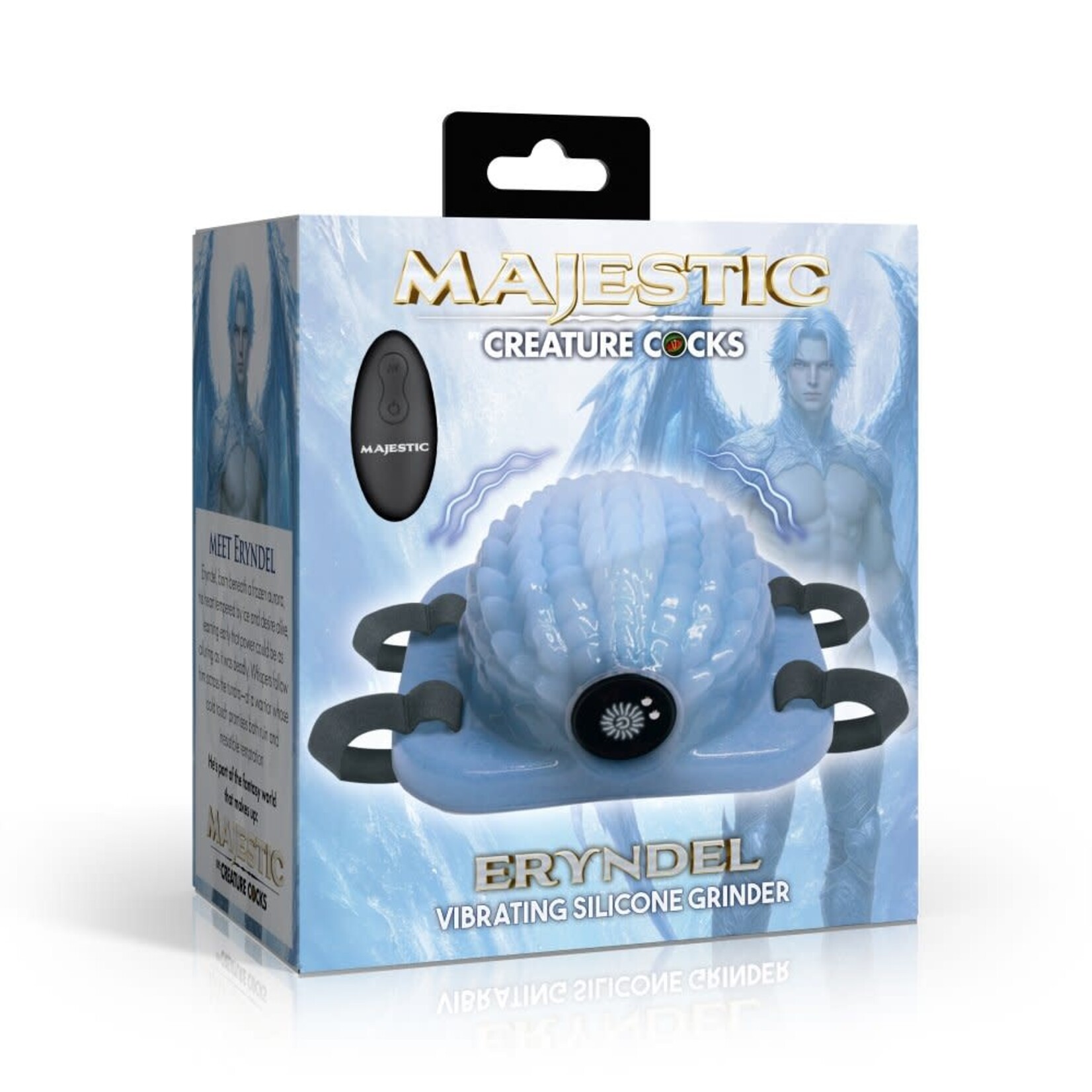 XR Brands Creature Cocks Eryndel Vibrating Silicone Grinder