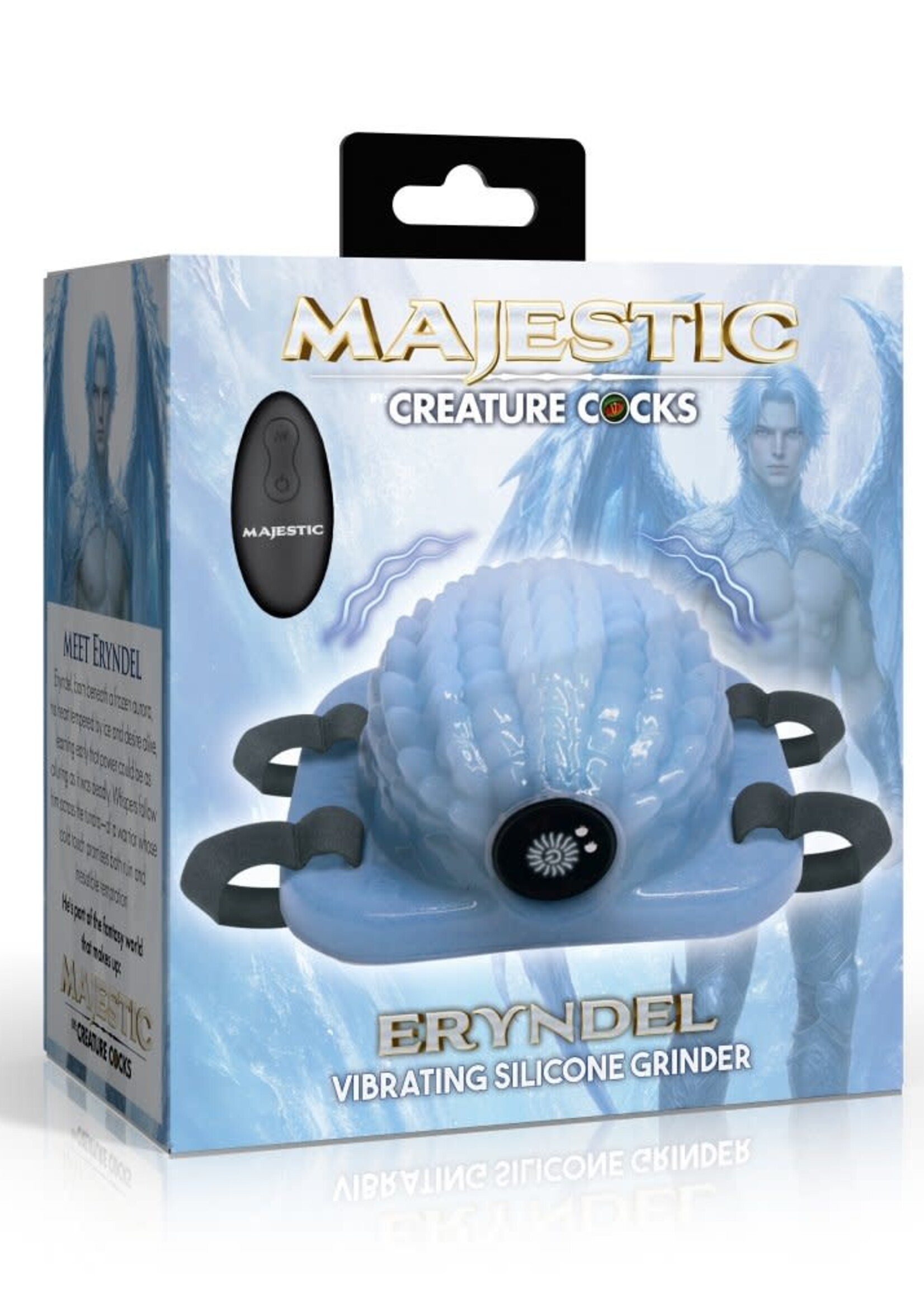 XR Brands Creature Cocks Eryndel Vibrating Silicone Grinder