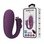 Pretty Love Pretty Love Klay App-Enabled Thrusting Hands-Free Vibrator - Purple