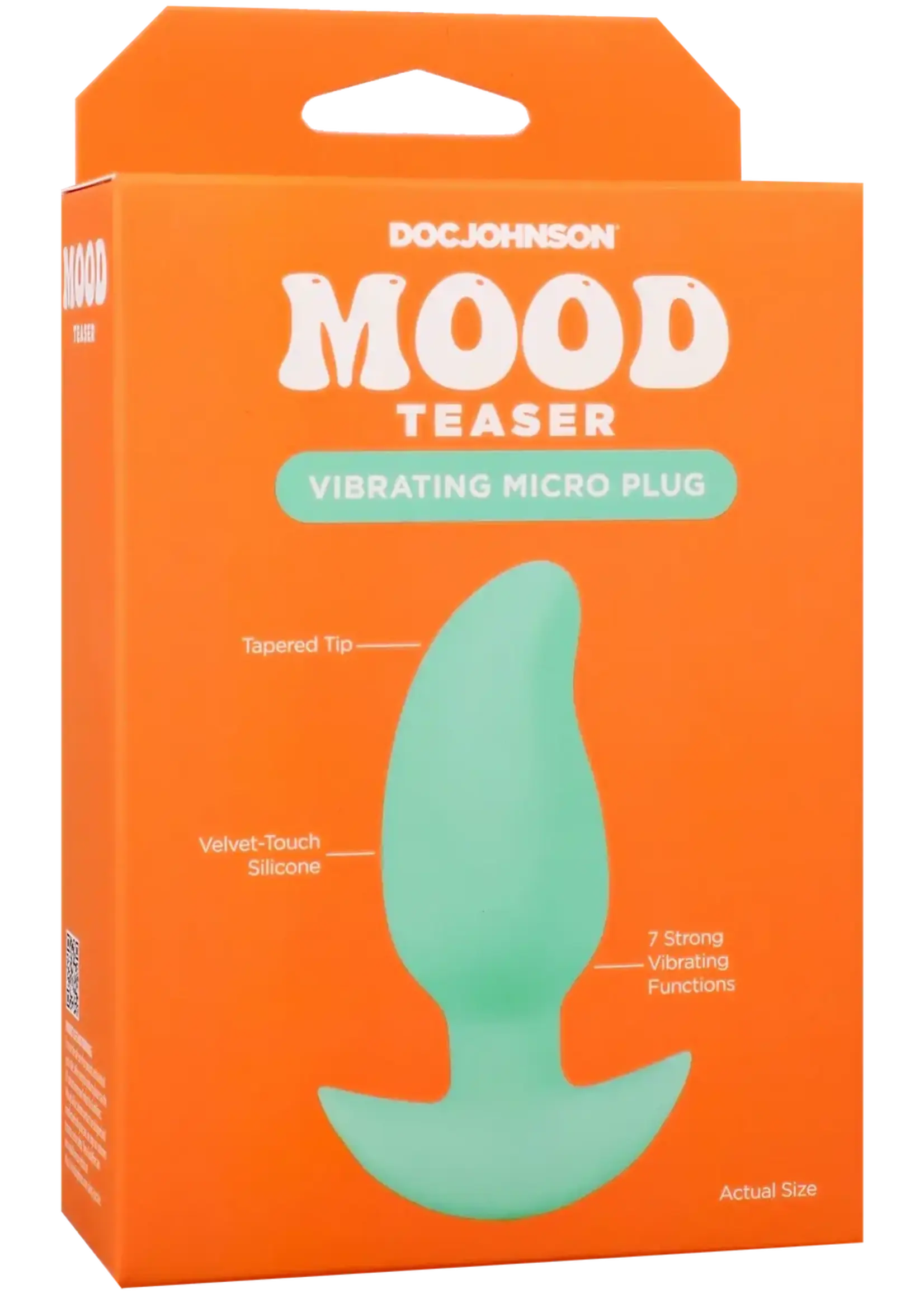Doc Johnson Mood - Teaser - Vibrating Micro Plug Mint