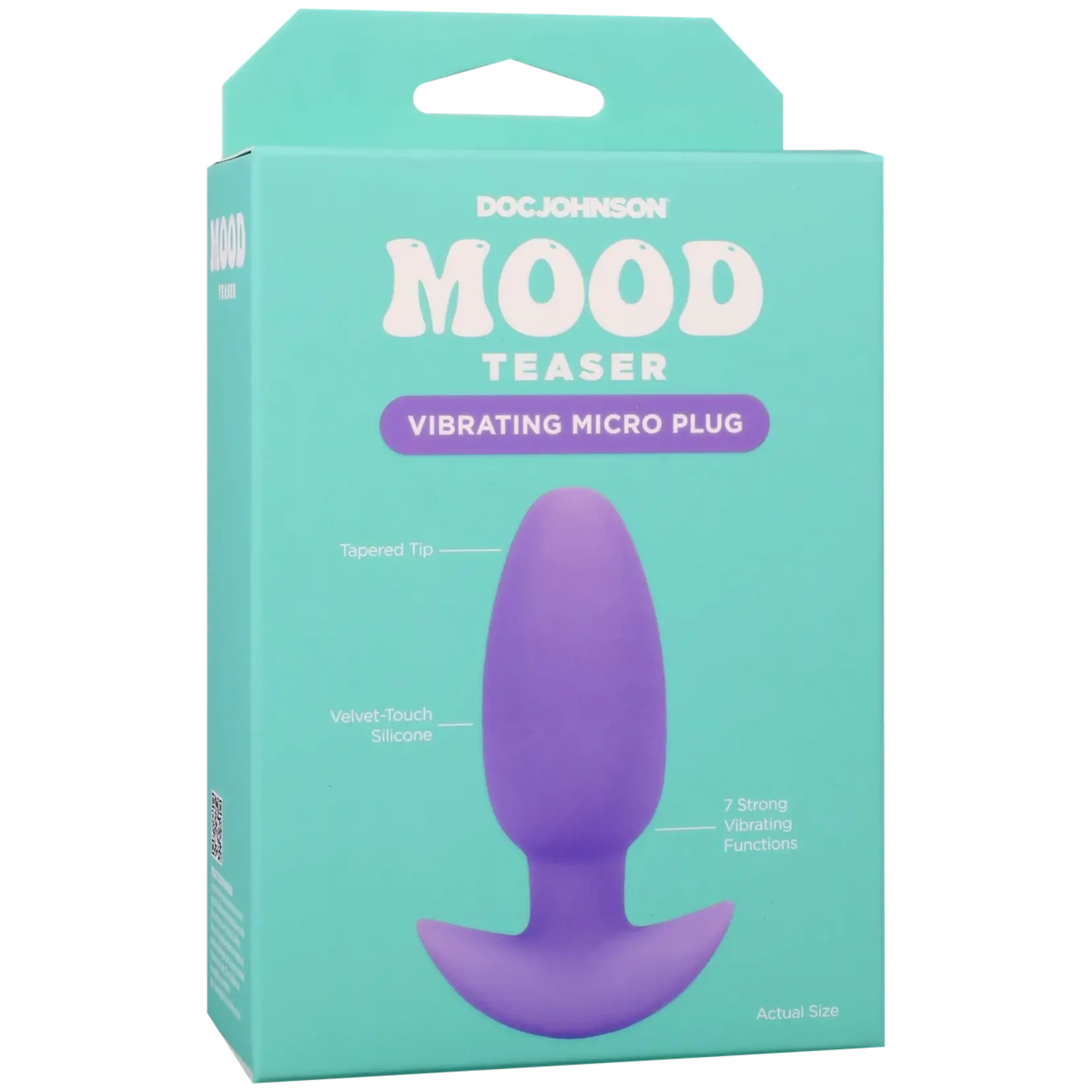 Doc Johnson Mood - Teaser - Vibrating Micro Plug Lavender