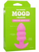 Doc Johnson Mood - Teaser - Vibrating Micro Plug Pink