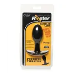 XR Brands Rumbler Vibrating Silicone Butt Plug - Large