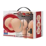 Pretty Love Kylie Realistic Vagina and Ass Vibrator - Light