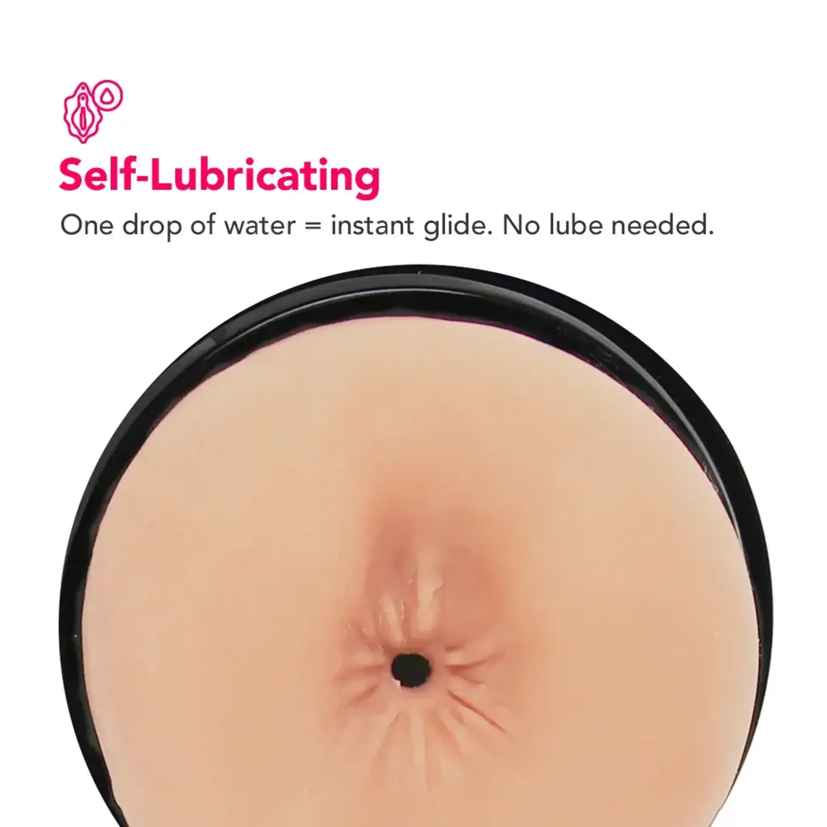 Pipedream PDX Extreme Wet Bussies Super Bangin Butthole Stroker - Vanilla