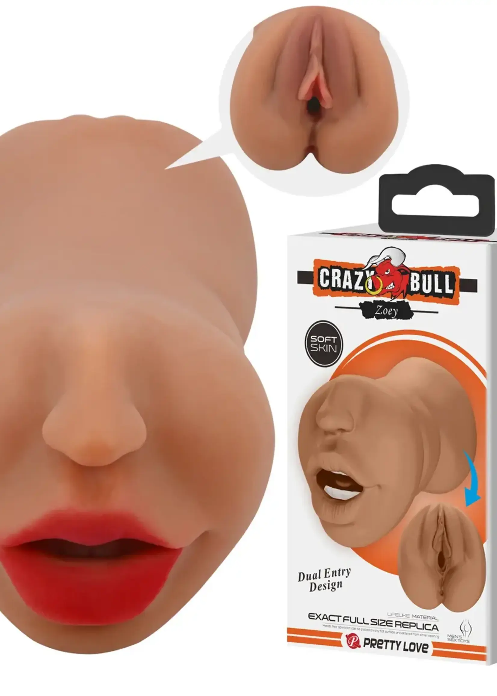 Pretty Love Zoey Mouth Masturbator Sleeve