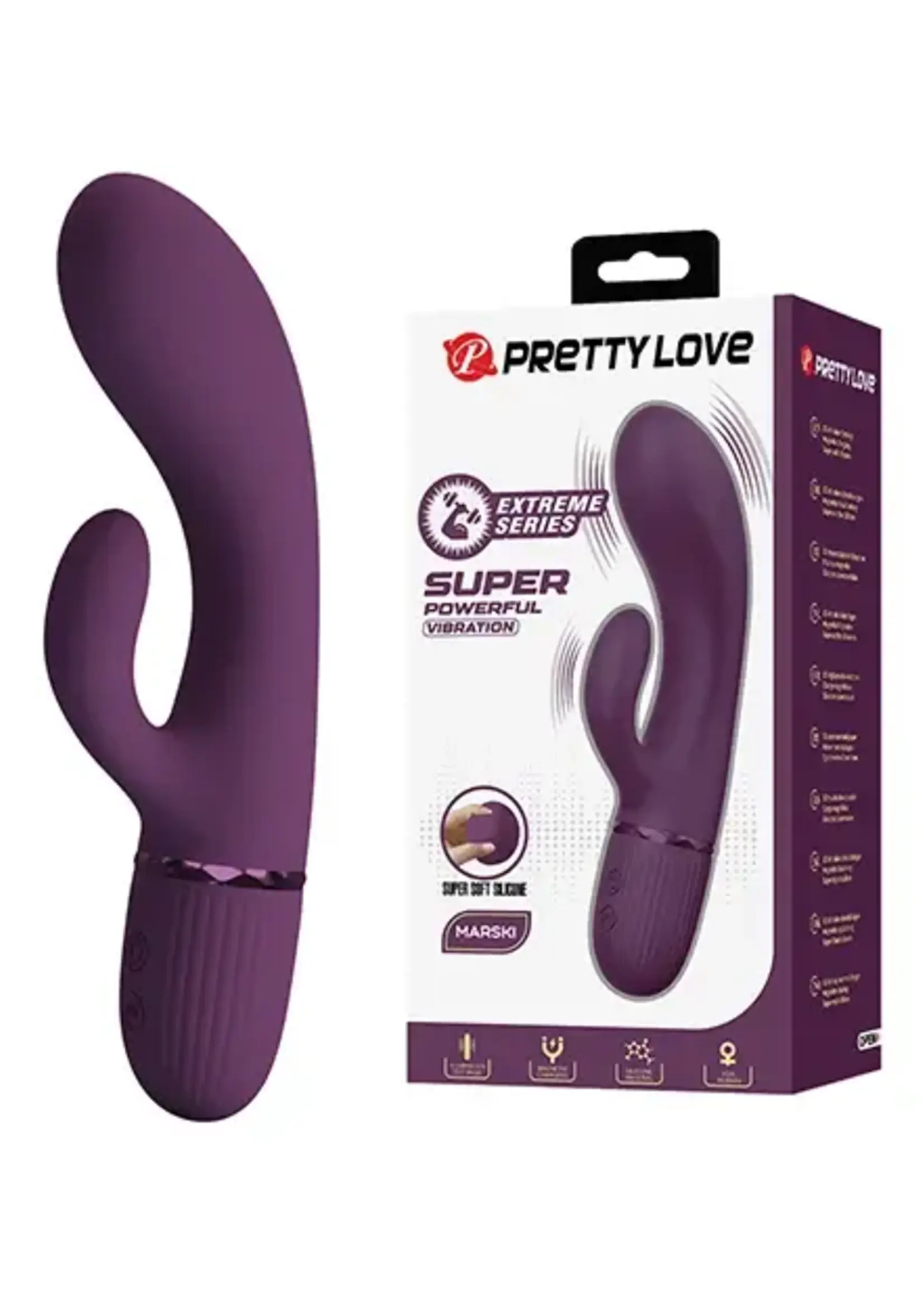 Pretty Love Pretty Love Extreme Series Powerful Vibration - Marski