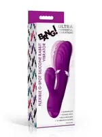 XR Brands Bang Bang! Flexible G-Spot Rabbit Vibrator