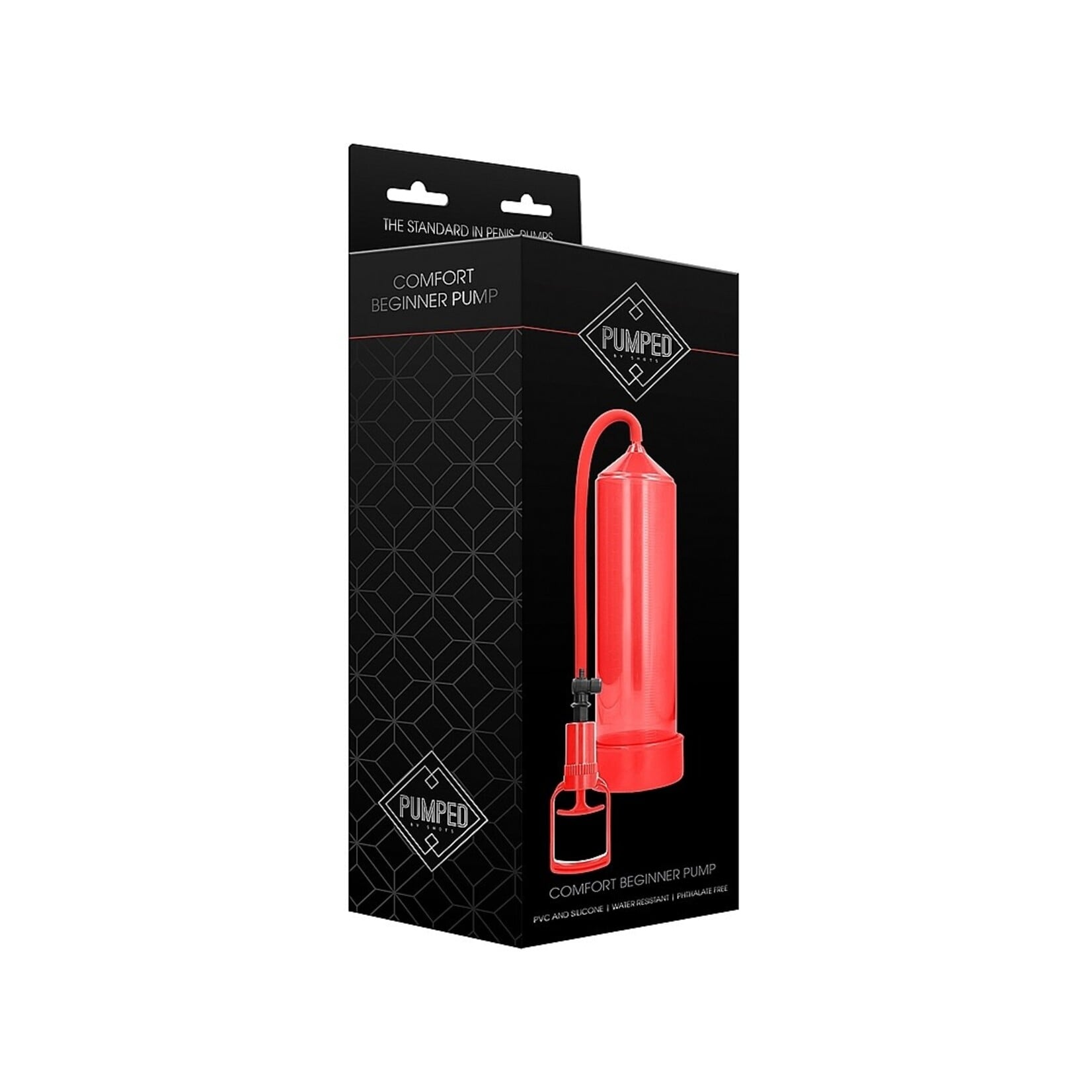 Shots Pumped Pumped Comfort Beginner Pump Red
