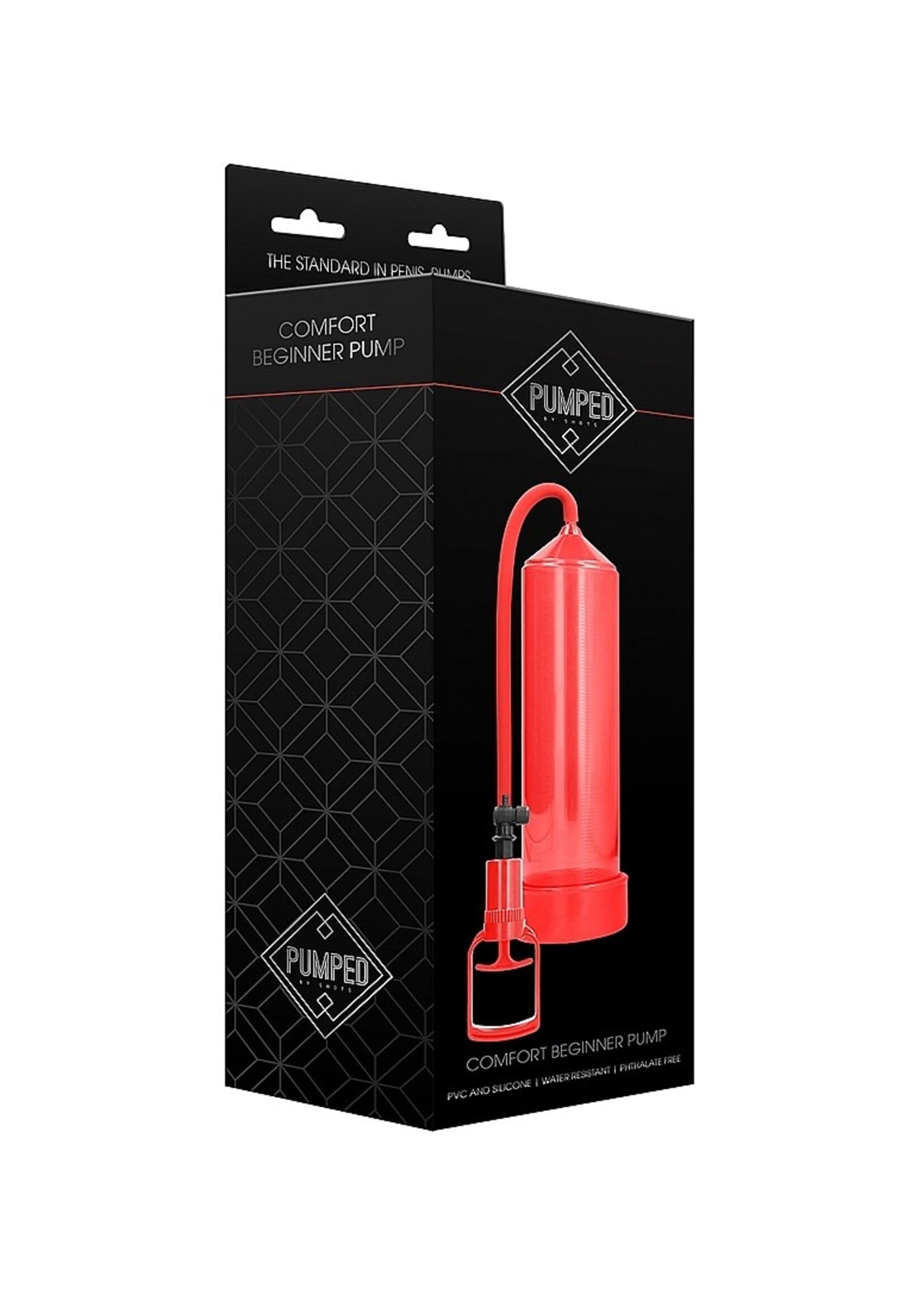 Shots Pumped Pumped Comfort Beginner Pump Red
