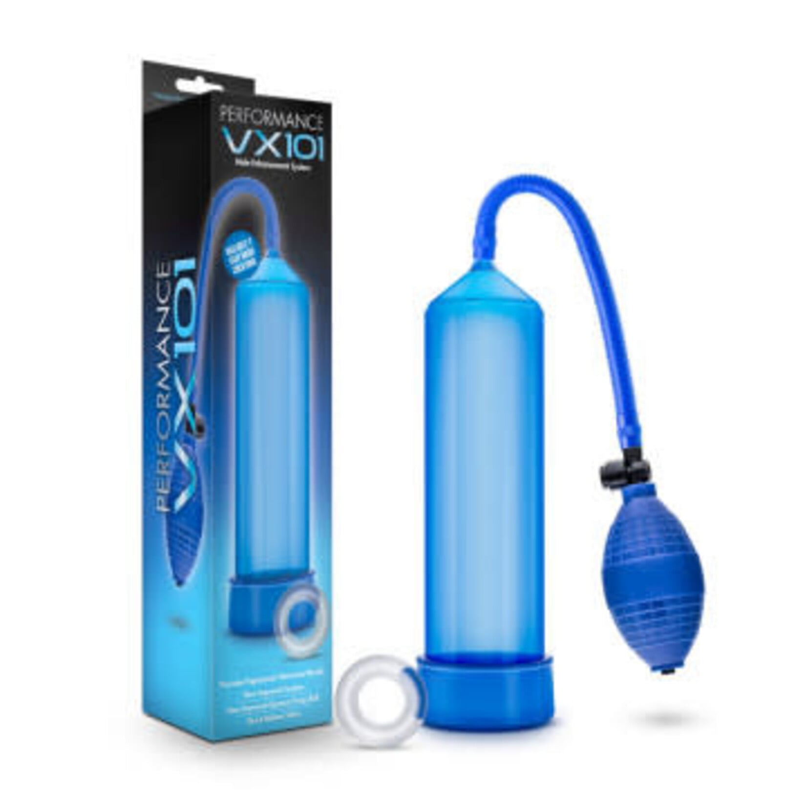 Blush Novelties Performance - Vx101 Male Enhancement Pump - Blue