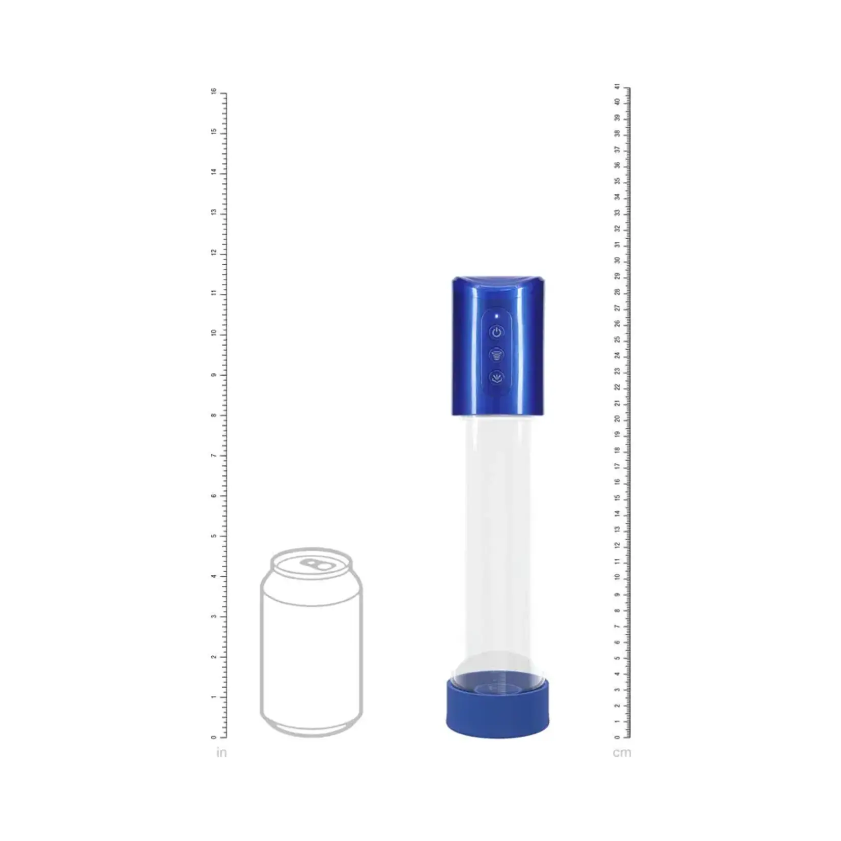 Shots Pumped Pumped HyperPump 3 Function Automatic Rechargeable Penis Pump