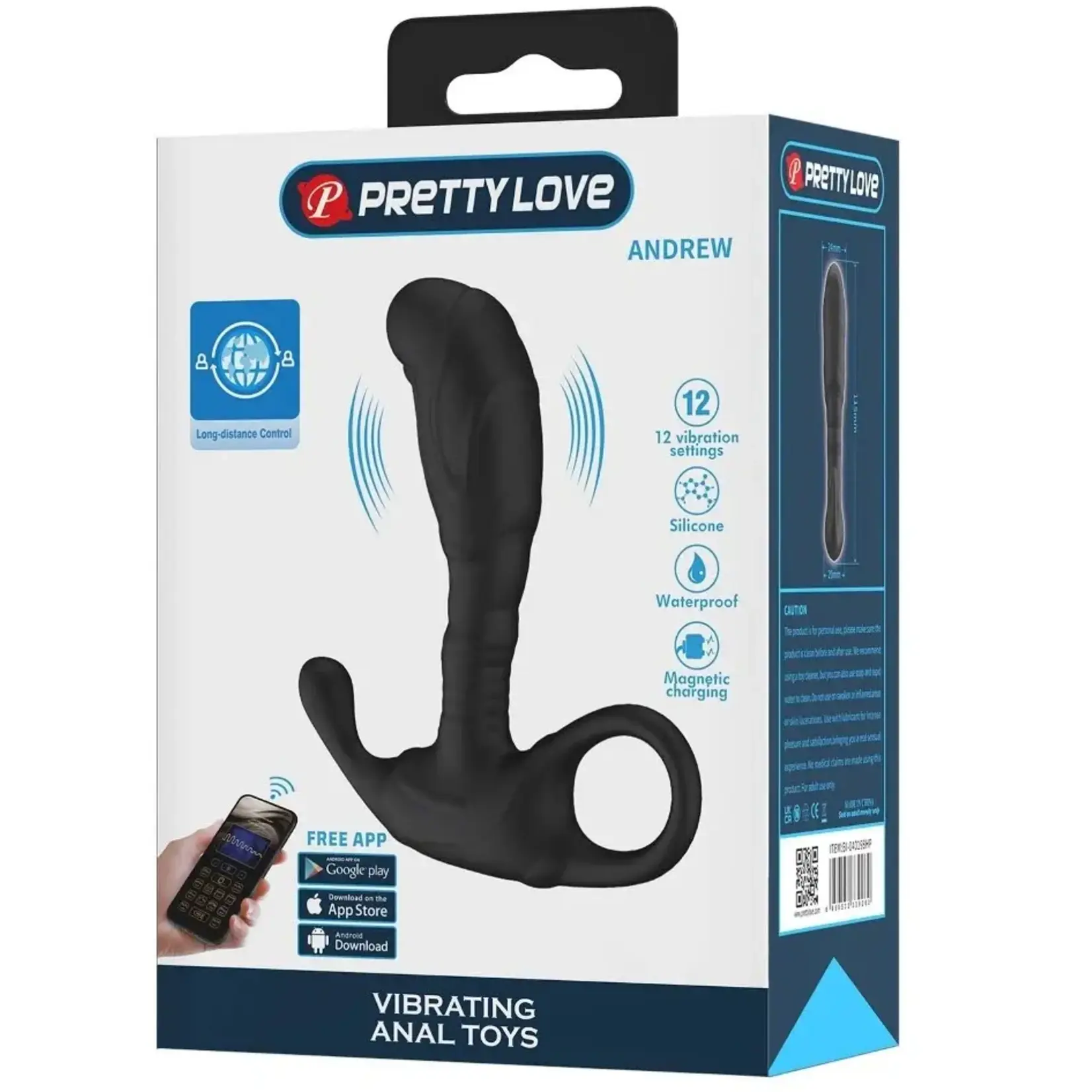 Pretty Love Pretty Love Prostate Massager - Andrew