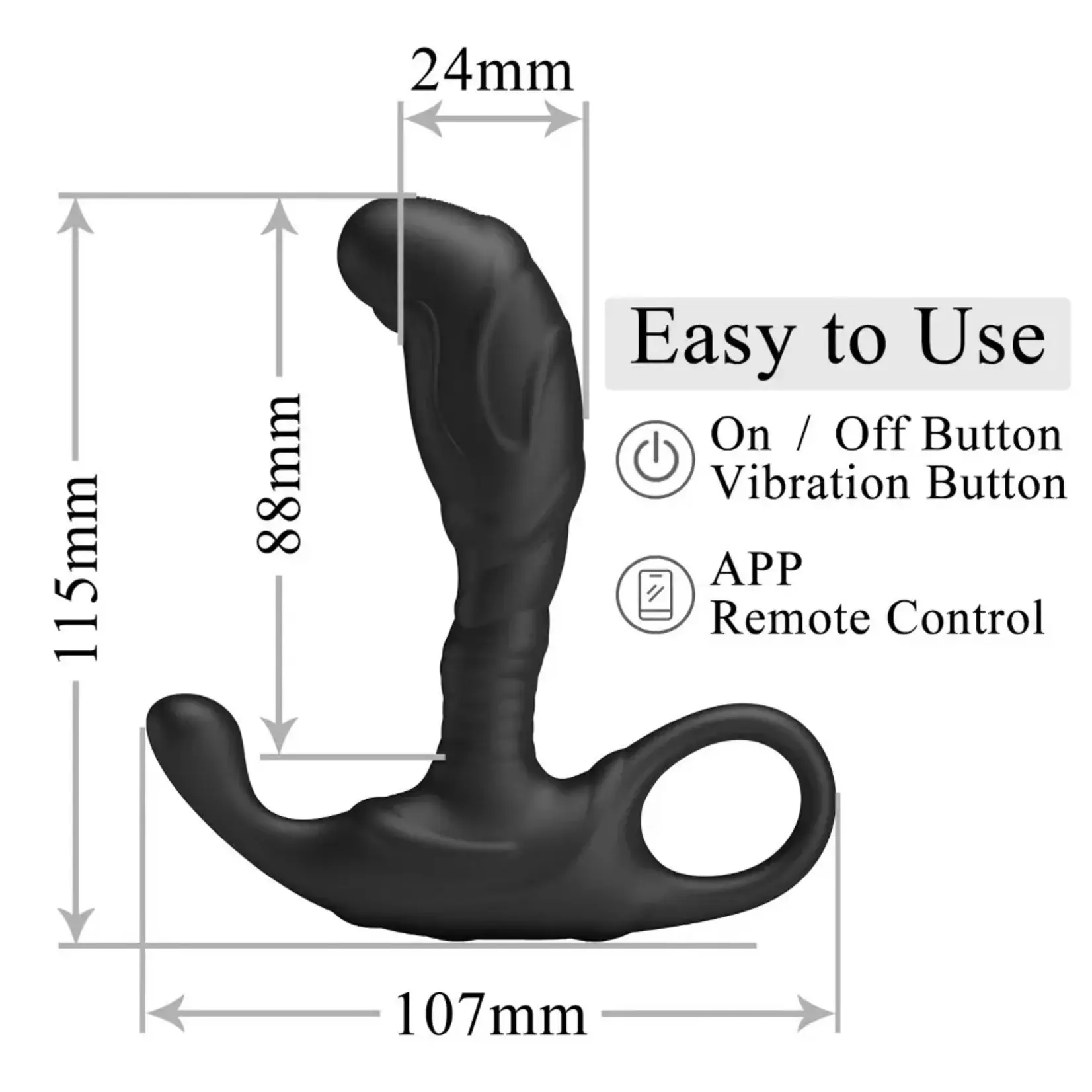 Pretty Love Pretty Love Prostate Massager - Andrew