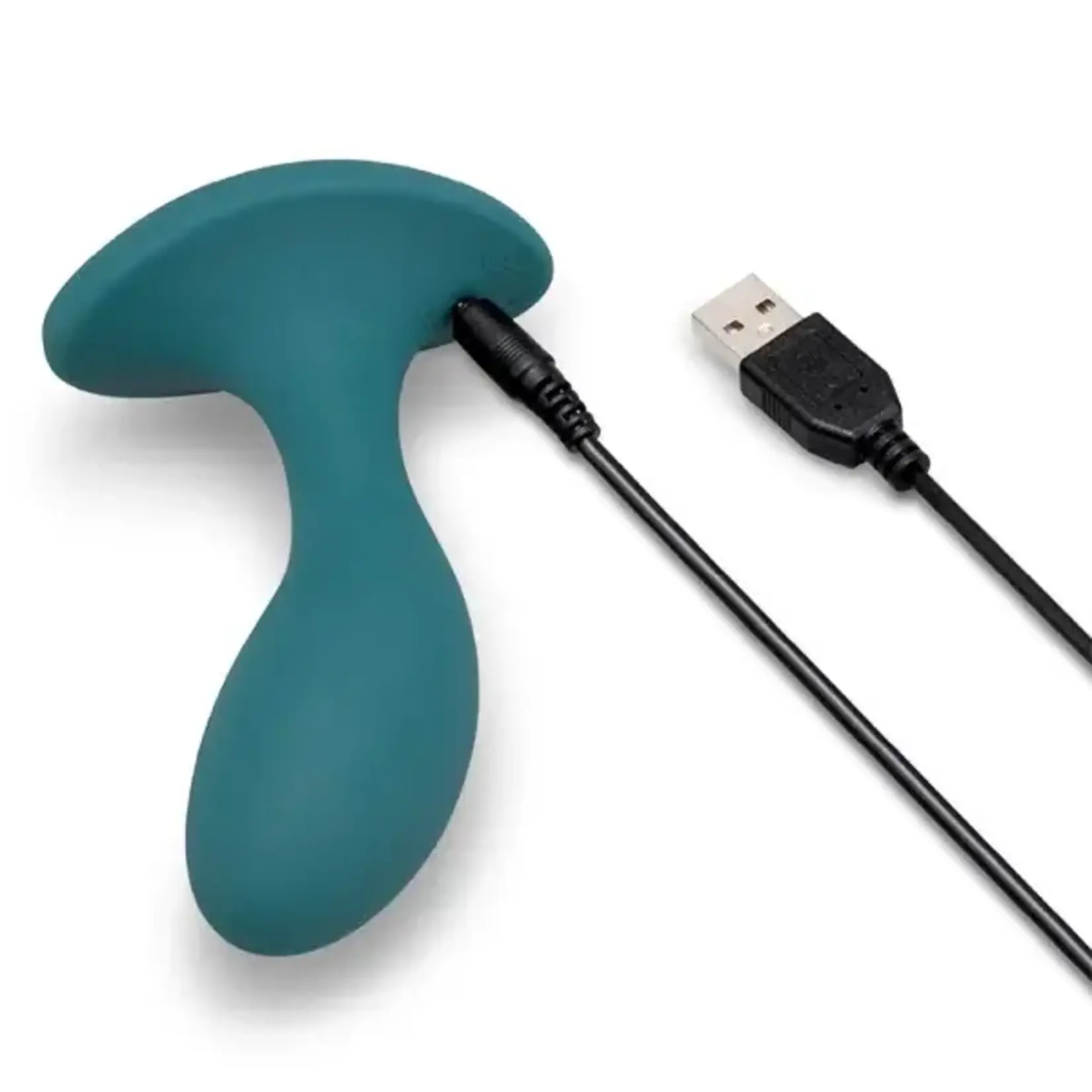 B-Vibe B-Vibe 4 Inch Rechargeable Silicone Prostate Vibrator - Green