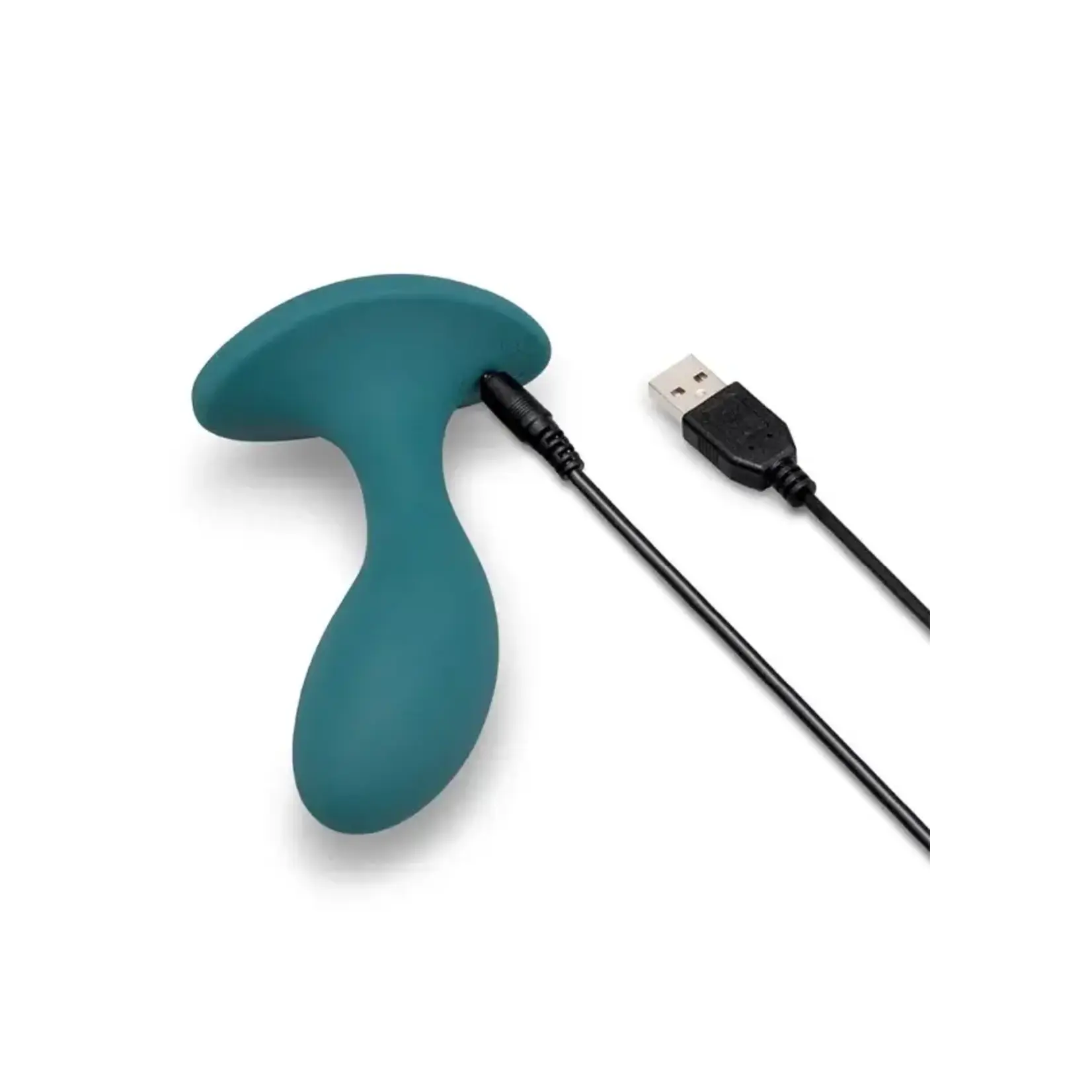 B-Vibe B-Vibe 4 Inch Rechargeable Silicone Prostate Vibrator - Green