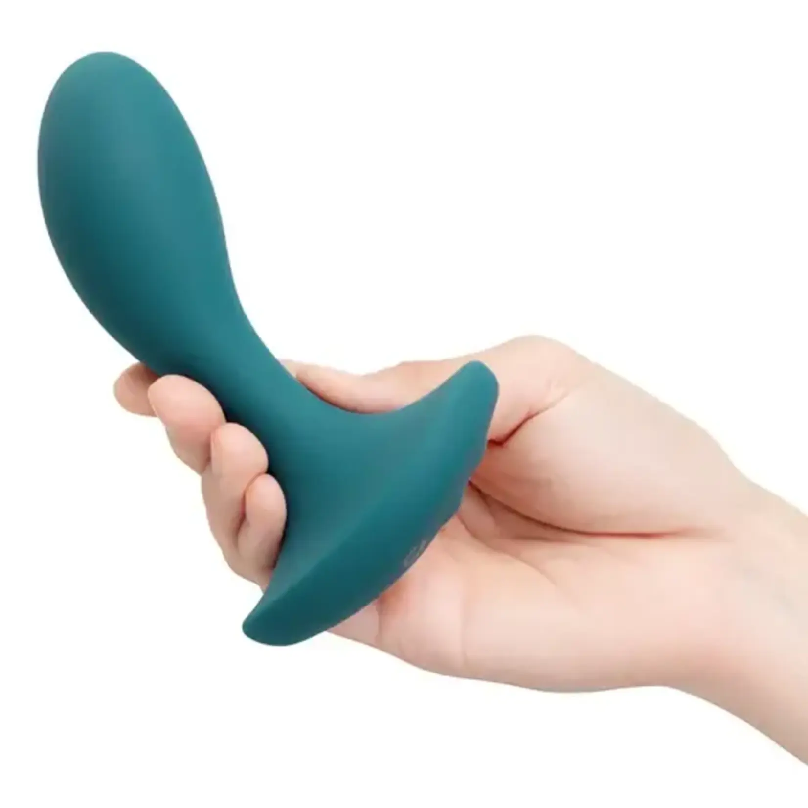B-Vibe B-Vibe 4 Inch Rechargeable Silicone Prostate Vibrator - Green