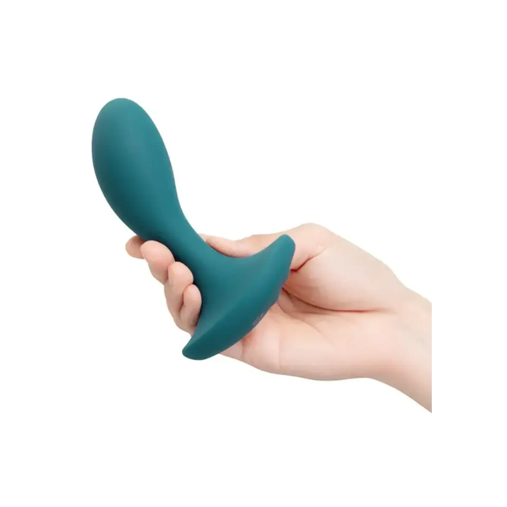 B-Vibe B-Vibe 4 Inch Rechargeable Silicone Prostate Vibrator - Green