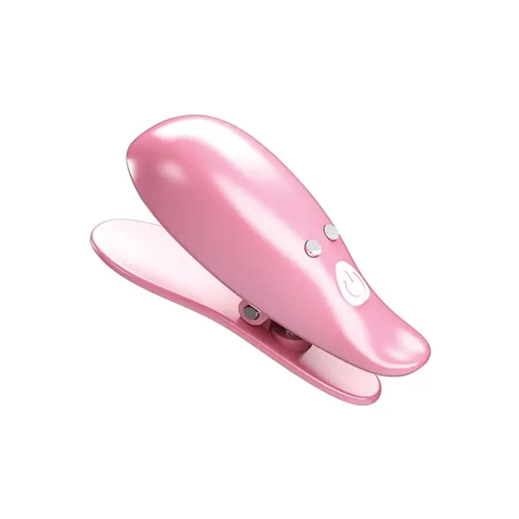 Pretty Love Pretty Love Leaf Wireless Vibrating Nipple Clamps Pink