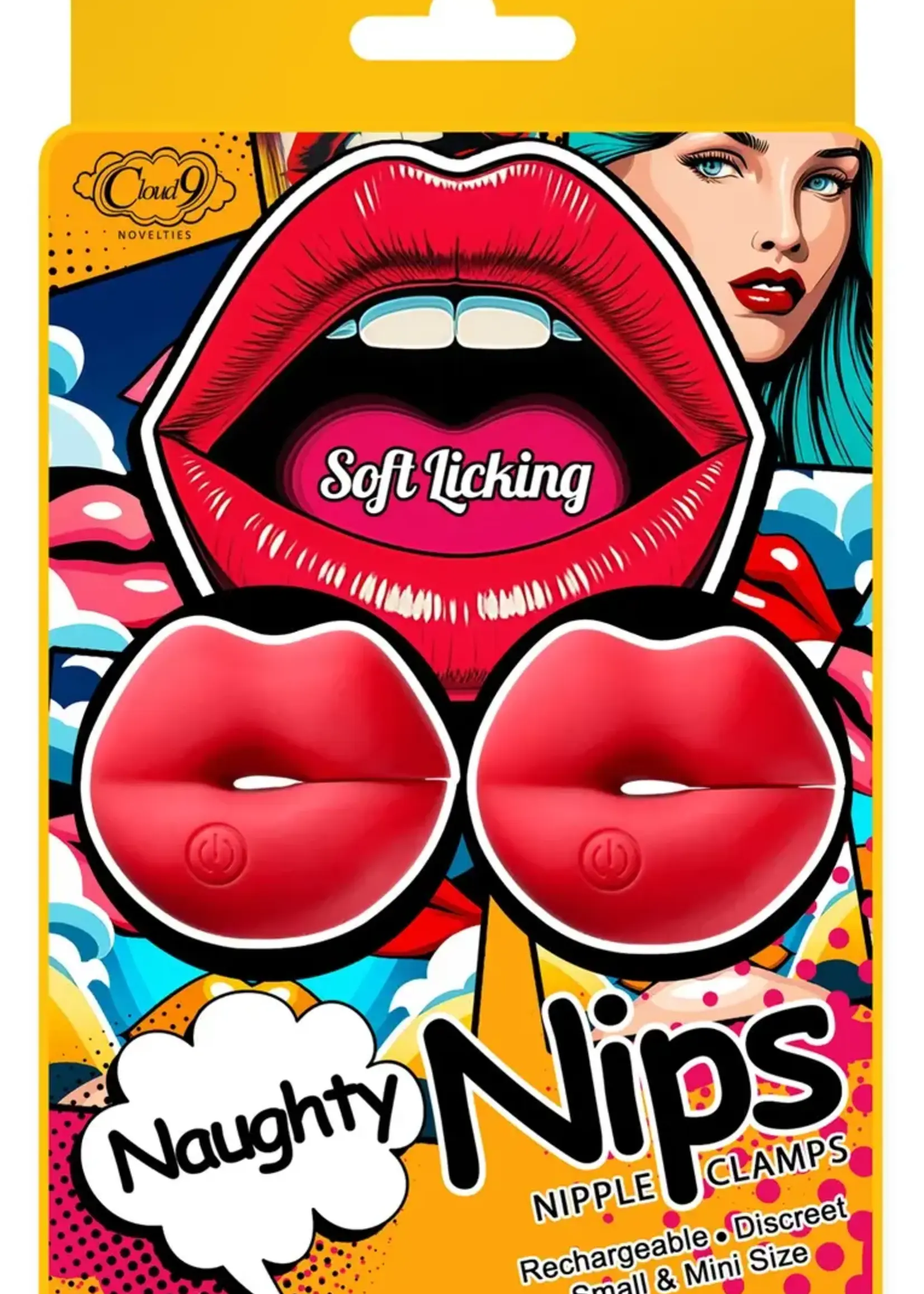 cloud9 Cloud 9 Naughty Nips Nipple Clamps - Red