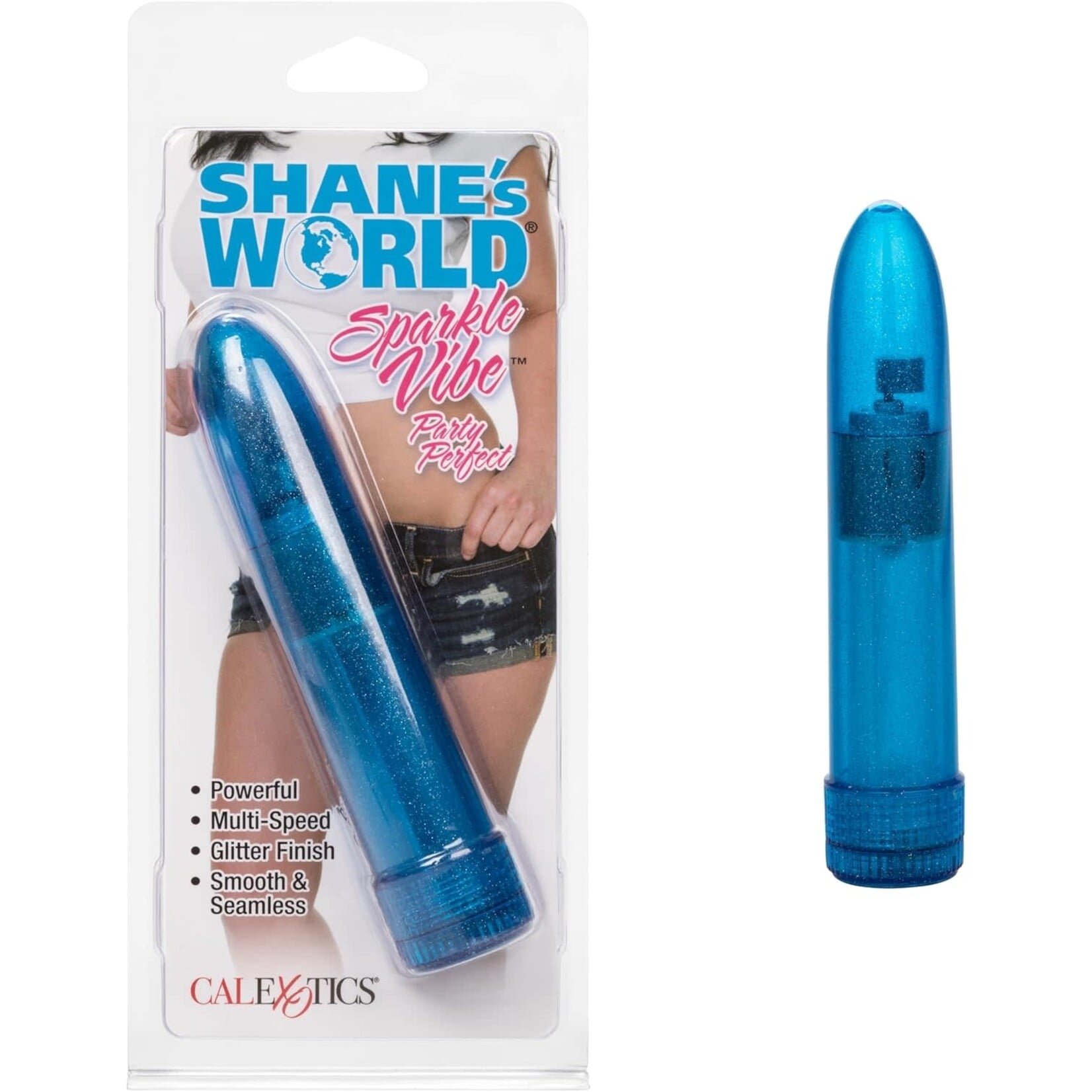 Calexotics Shanes World Sparkle Vibes - Blue