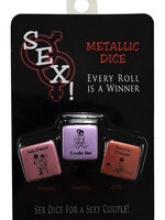NassToys Sex! Metallic Dice