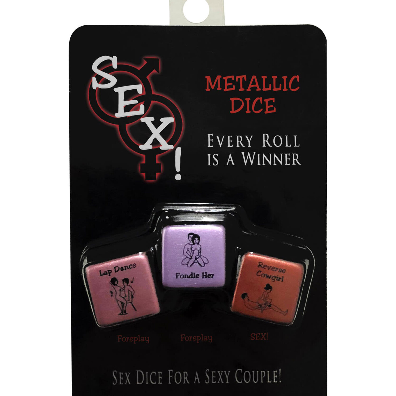 NassToys Sex! Metallic Dice