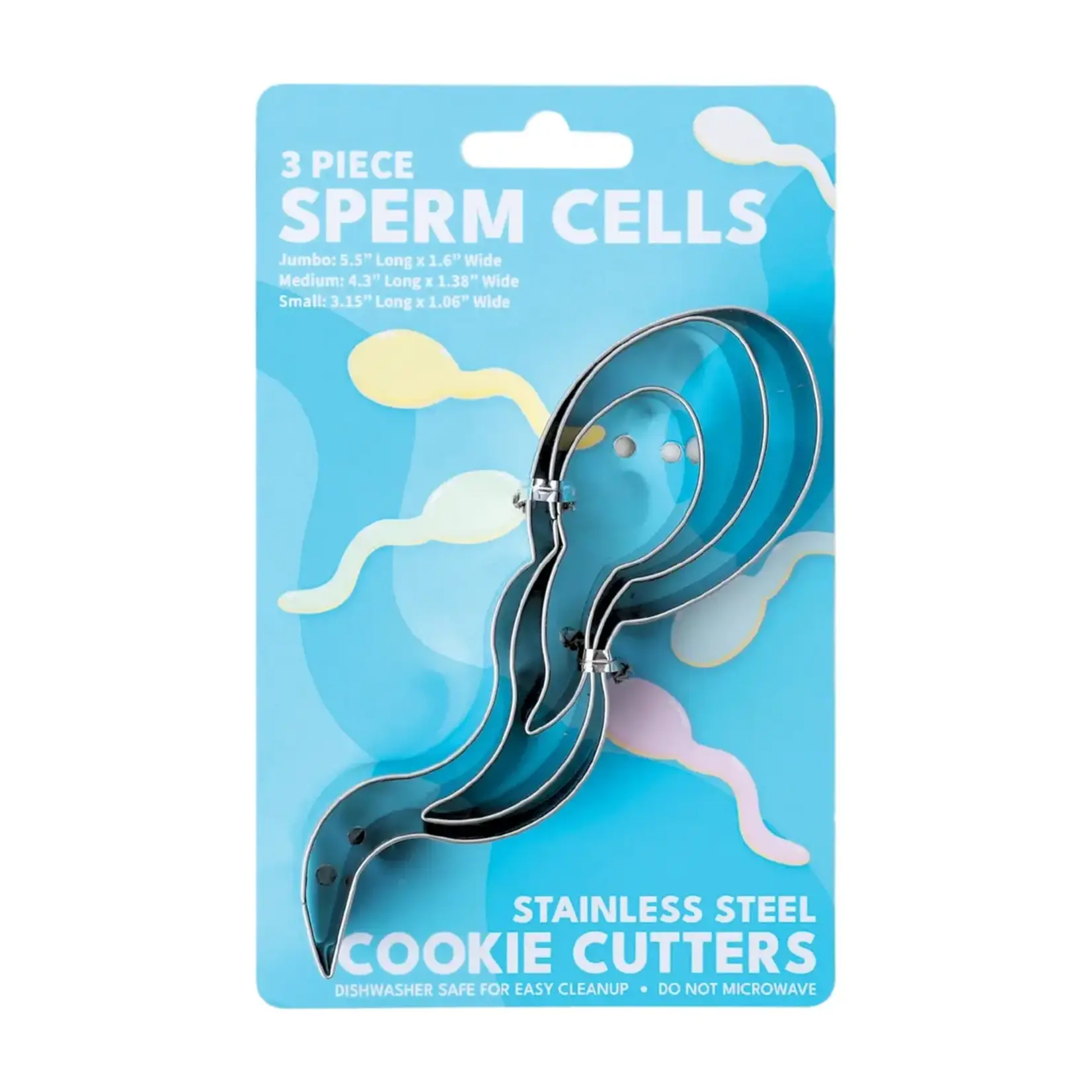 Cookie Cutter Sets - 3 pc Sperm