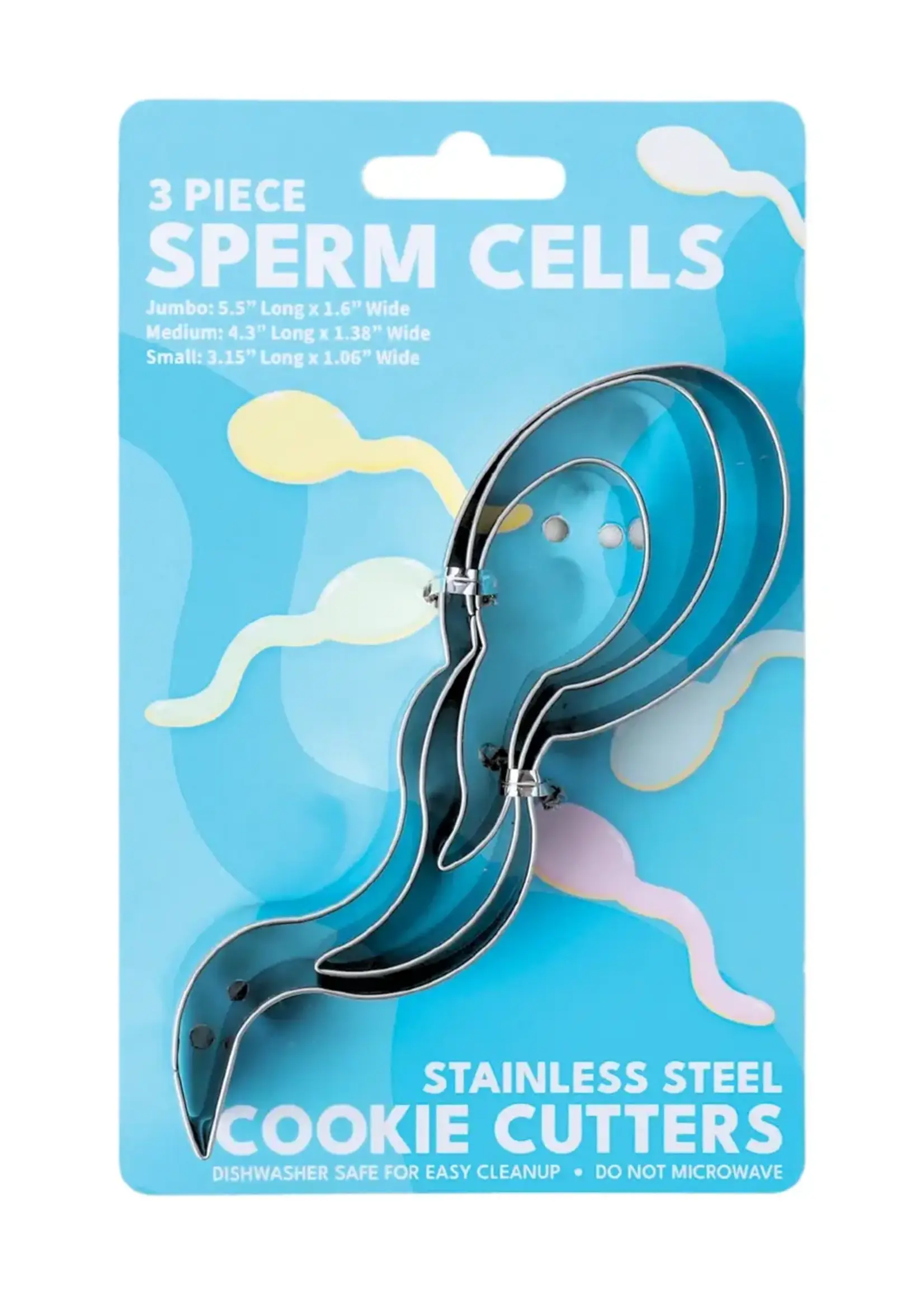 Cookie Cutter Sets - 3 pc Sperm