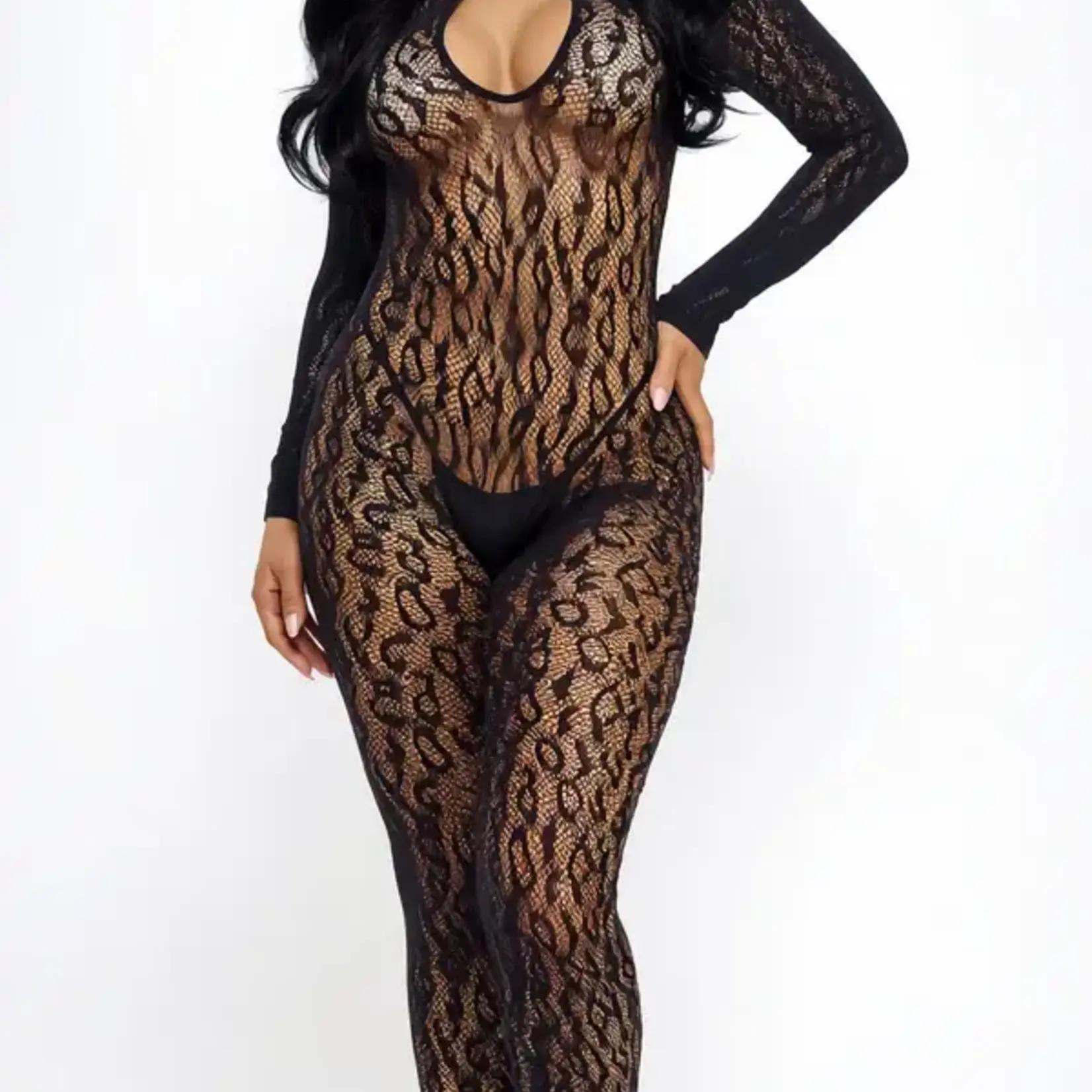 Be Wicked Be Wicked Leilani Bodystocking - O/S