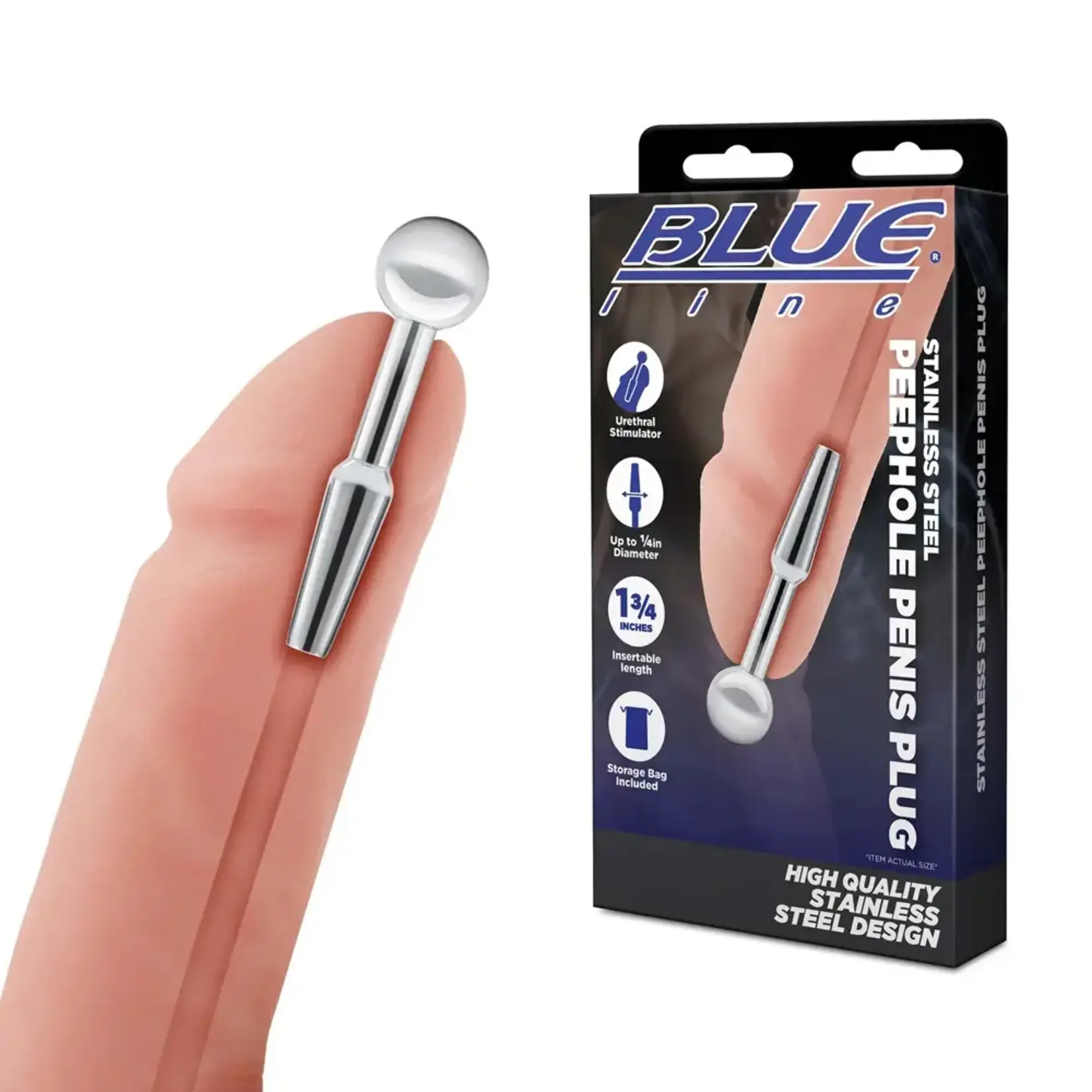 Rouge Garments Stainless Steel Peephole Penis Plug