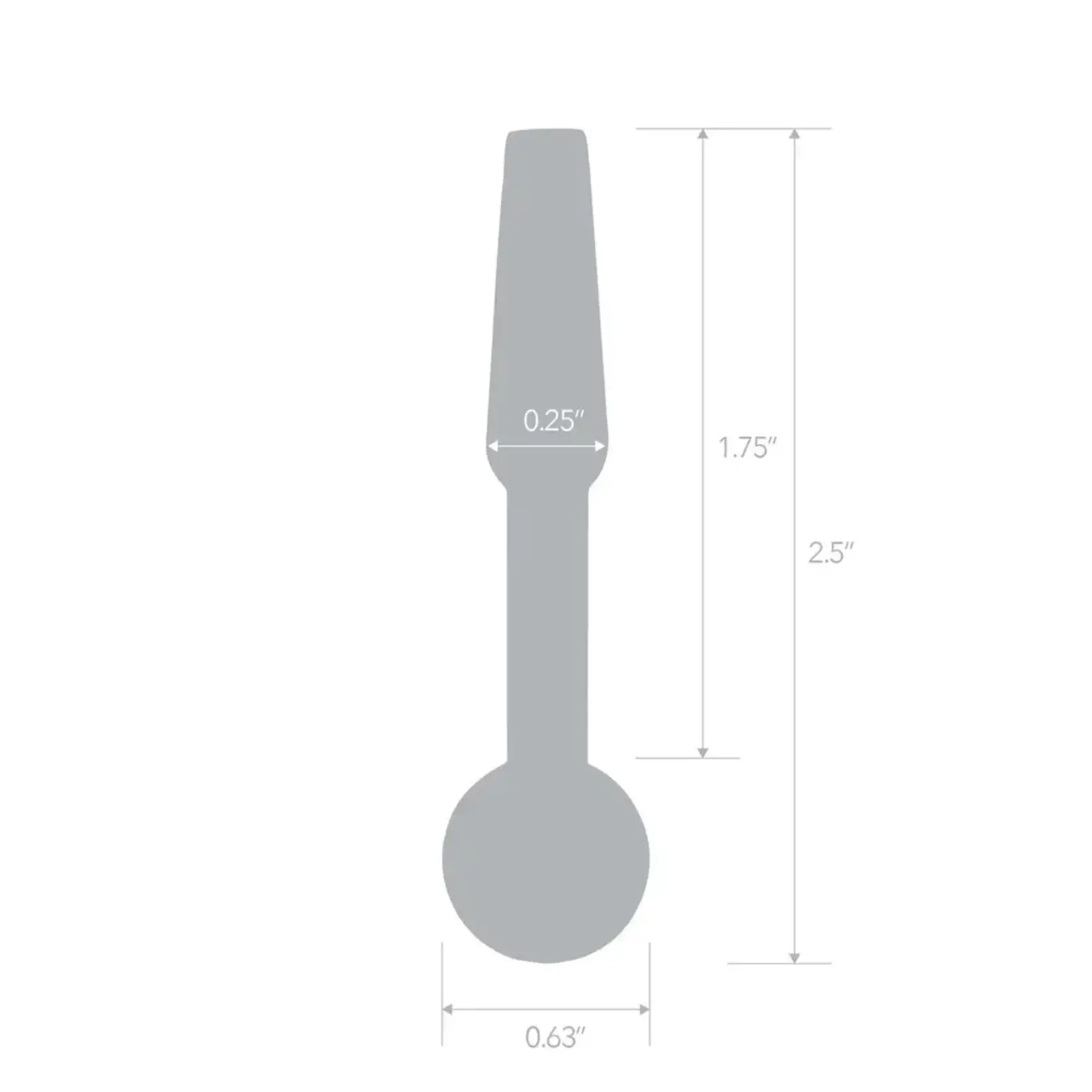 Rouge Garments Stainless Steel Peephole Penis Plug