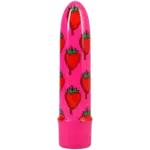 Doc Johnson Goodhead - Buzz Buddies - 5 Inch Muti-Speed Vibe Strawberries