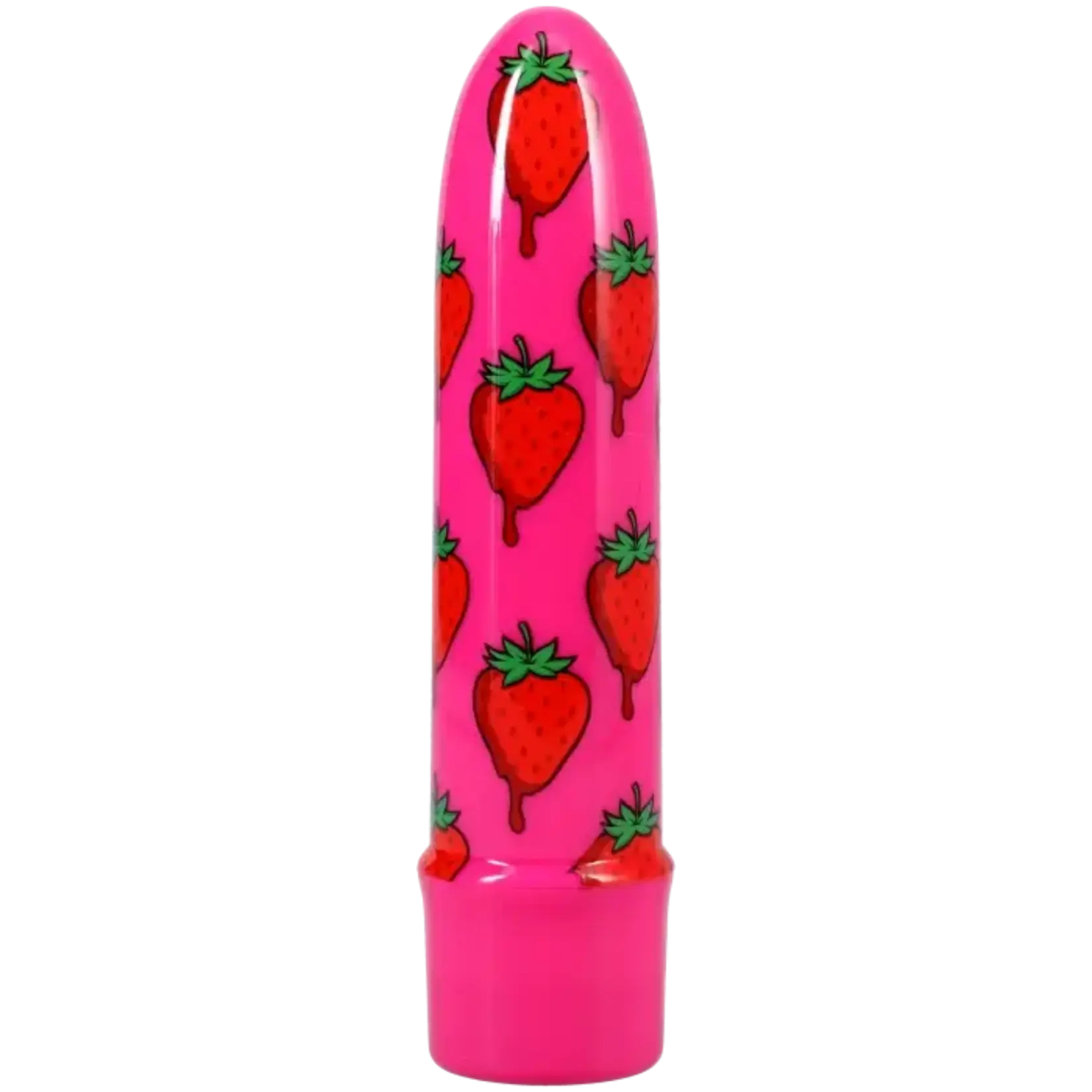 Doc Johnson Goodhead - Buzz Buddies - 5 Inch Muti-Speed Vibe Strawberries
