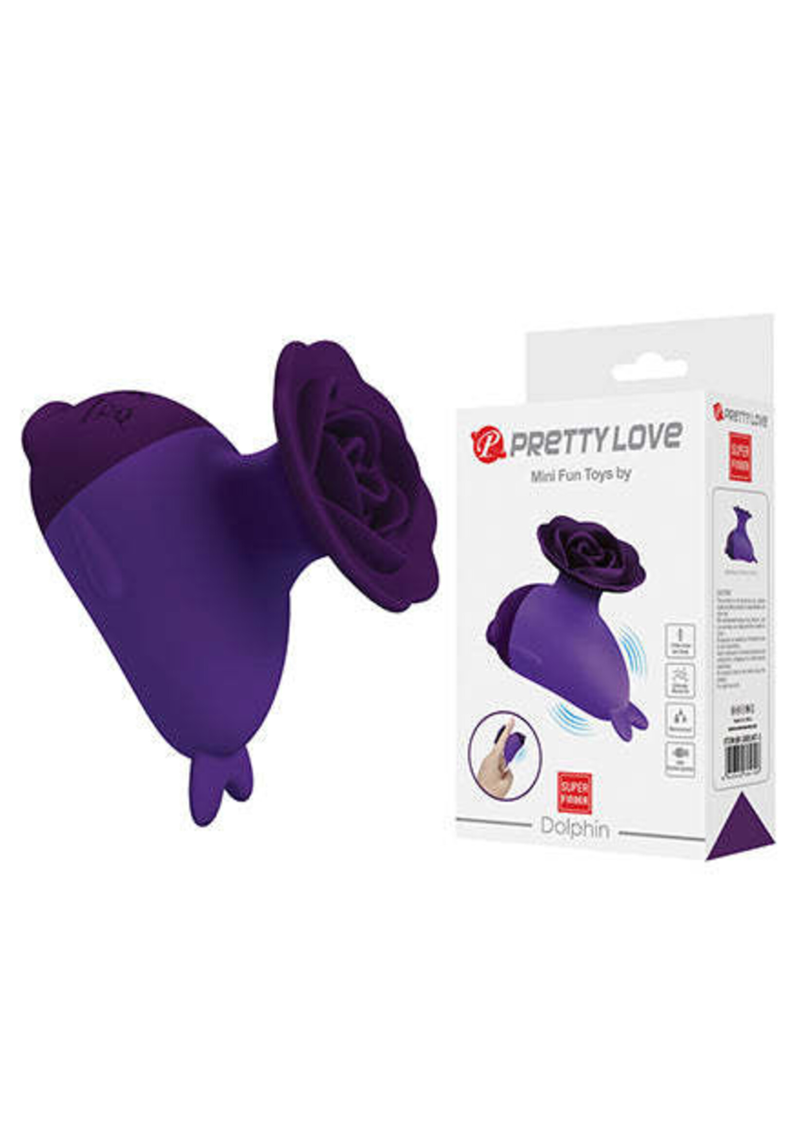 Pretty Love Pretty Love Dolphin Finger Vibe - Purple