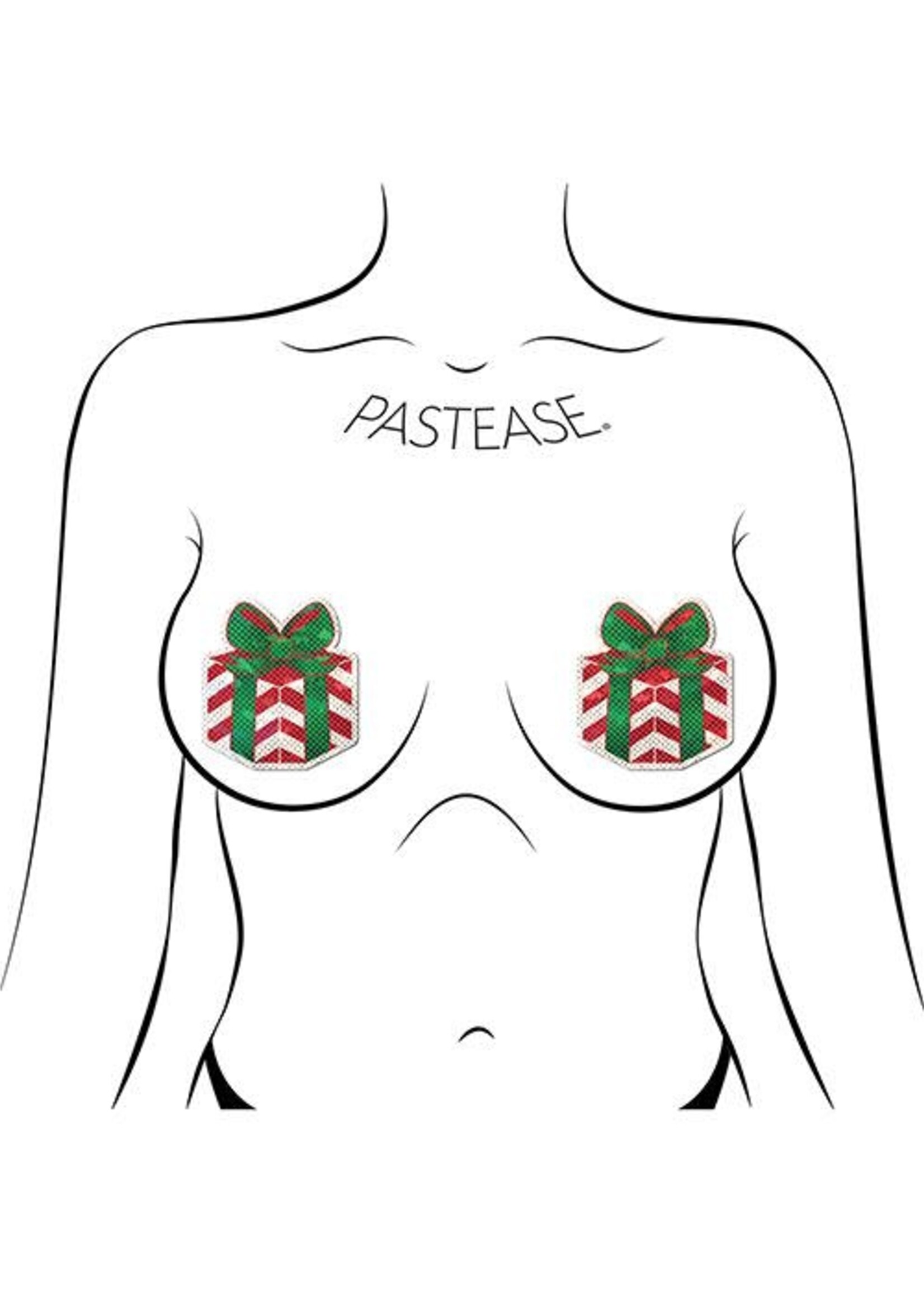 Pastease Pastease Holiday Gift - Red/White/Green O/S