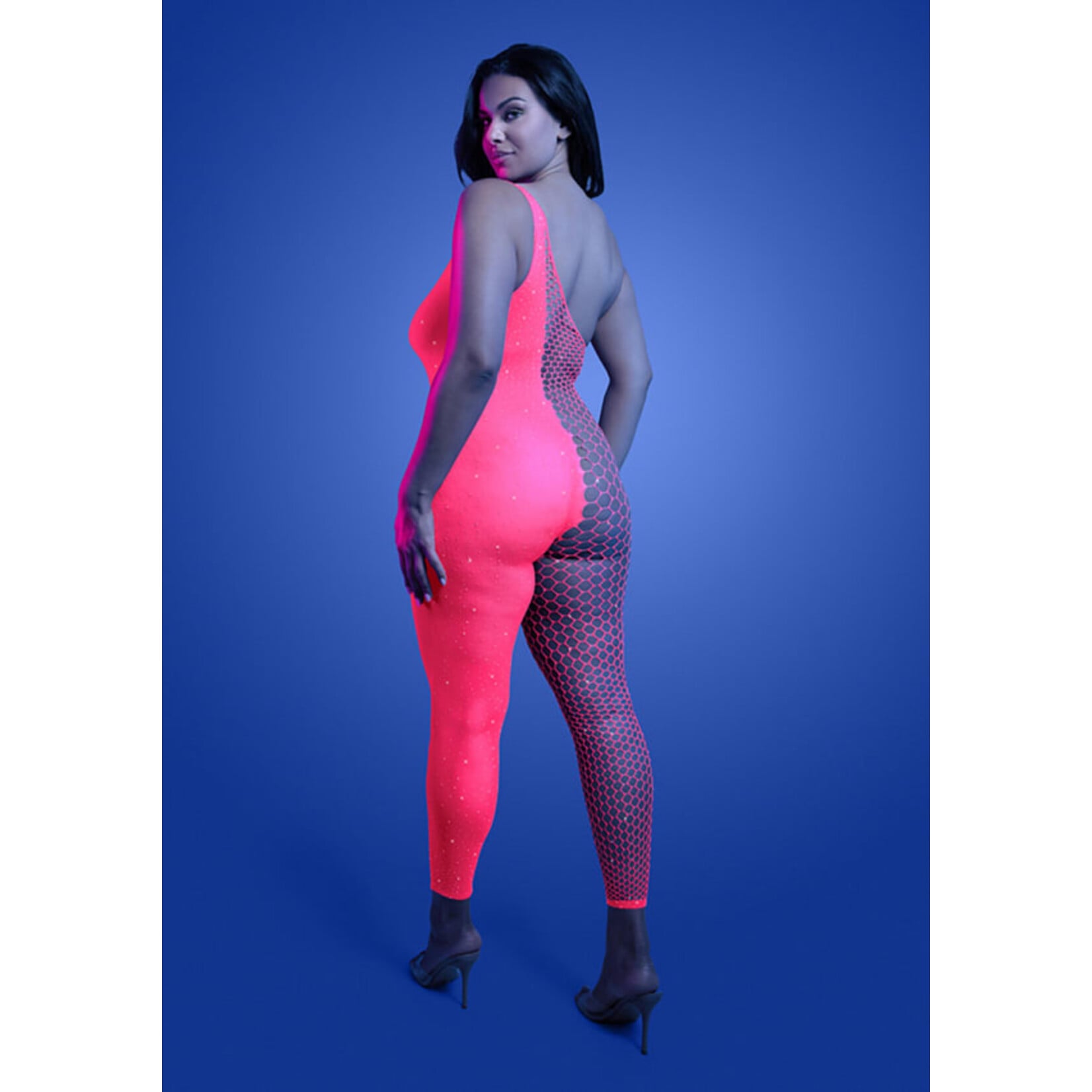 Fantasy Lingerie Hyperdrive Rhinestone Bodystocking