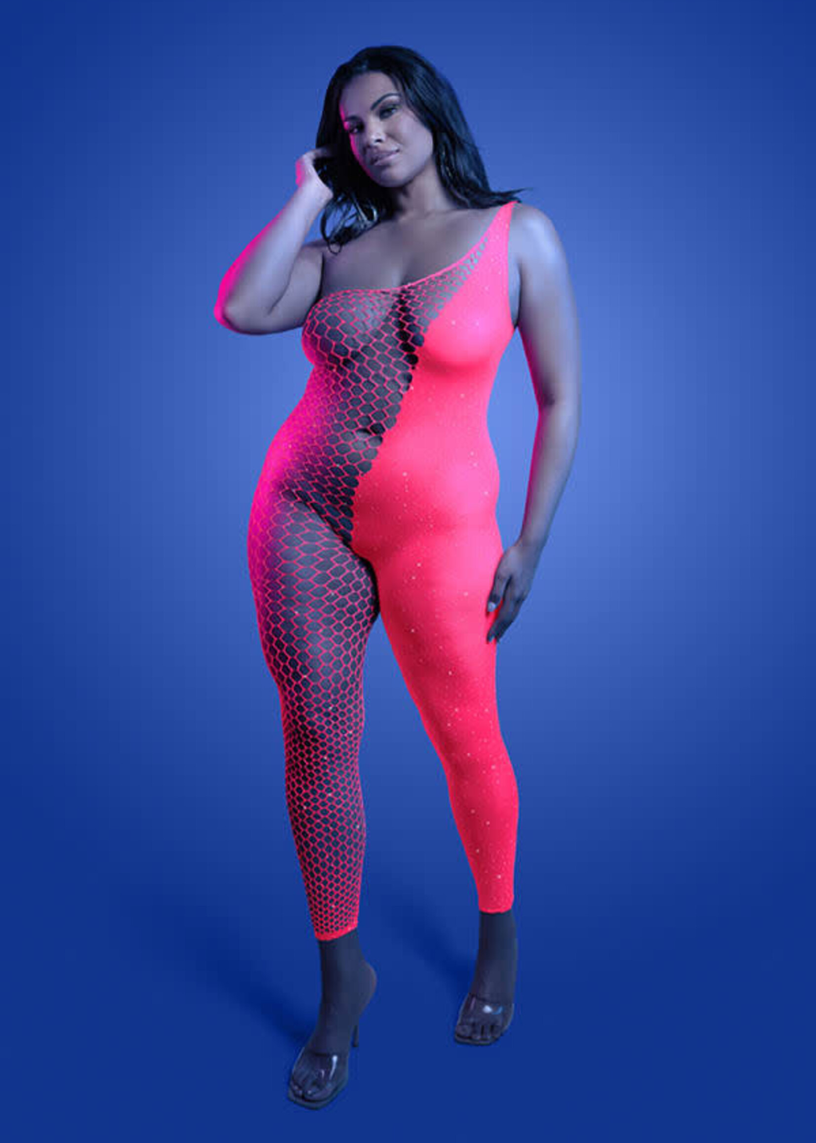 Fantasy Lingerie Hyperdrive Rhinestone Bodystocking