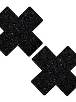 Neva Nude Black Malice Glitter X Factor Nipztix Pasties