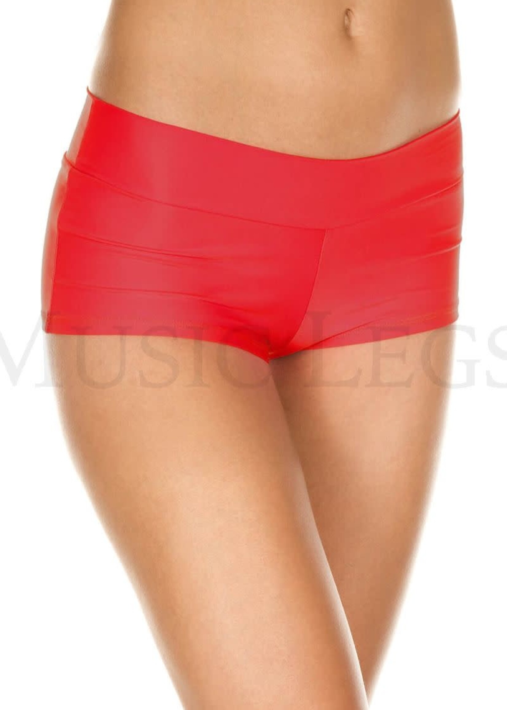 Music Legs Stretched Booty Shorts - O/S