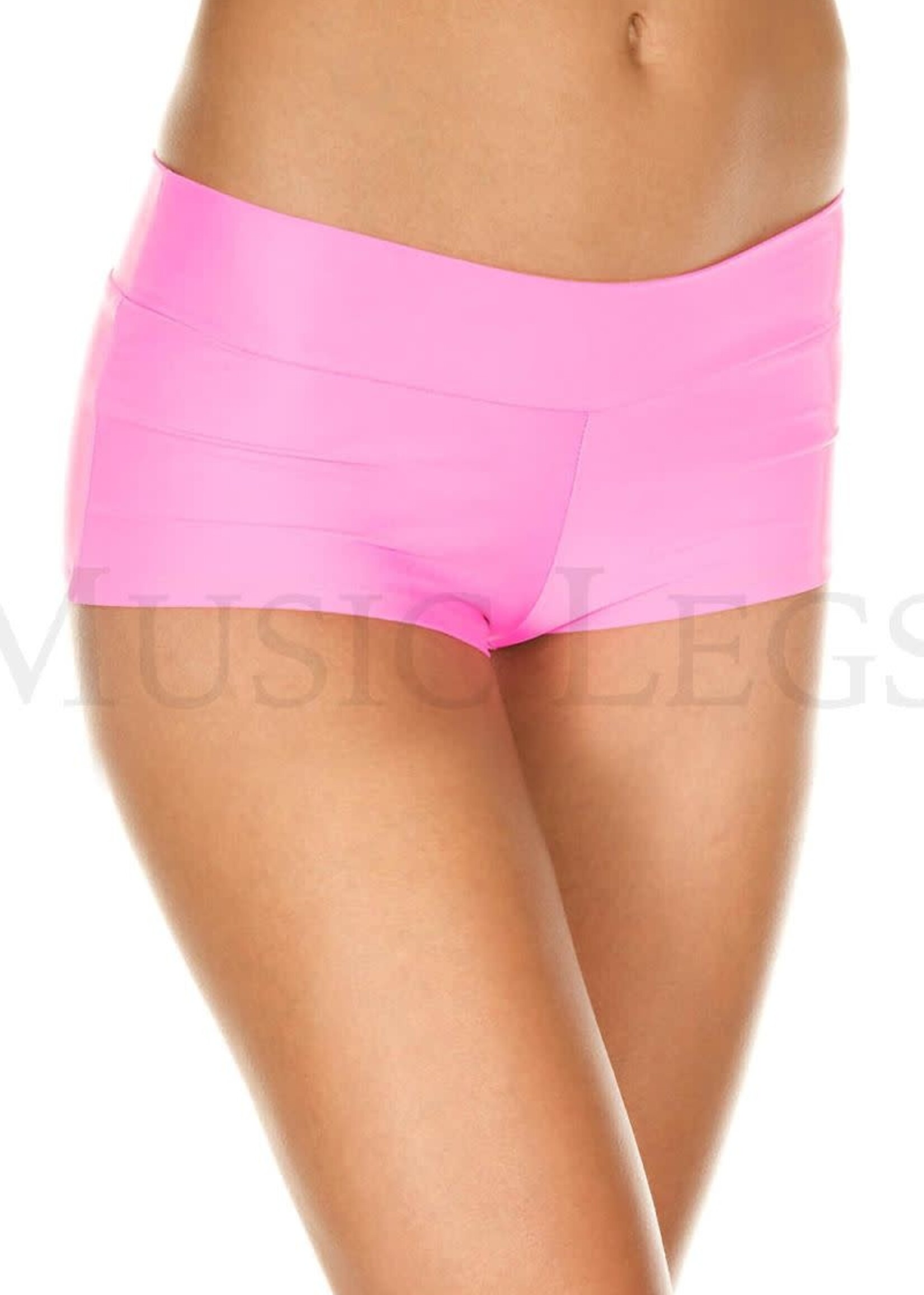 Music Legs Stretched Booty Shorts - O/S