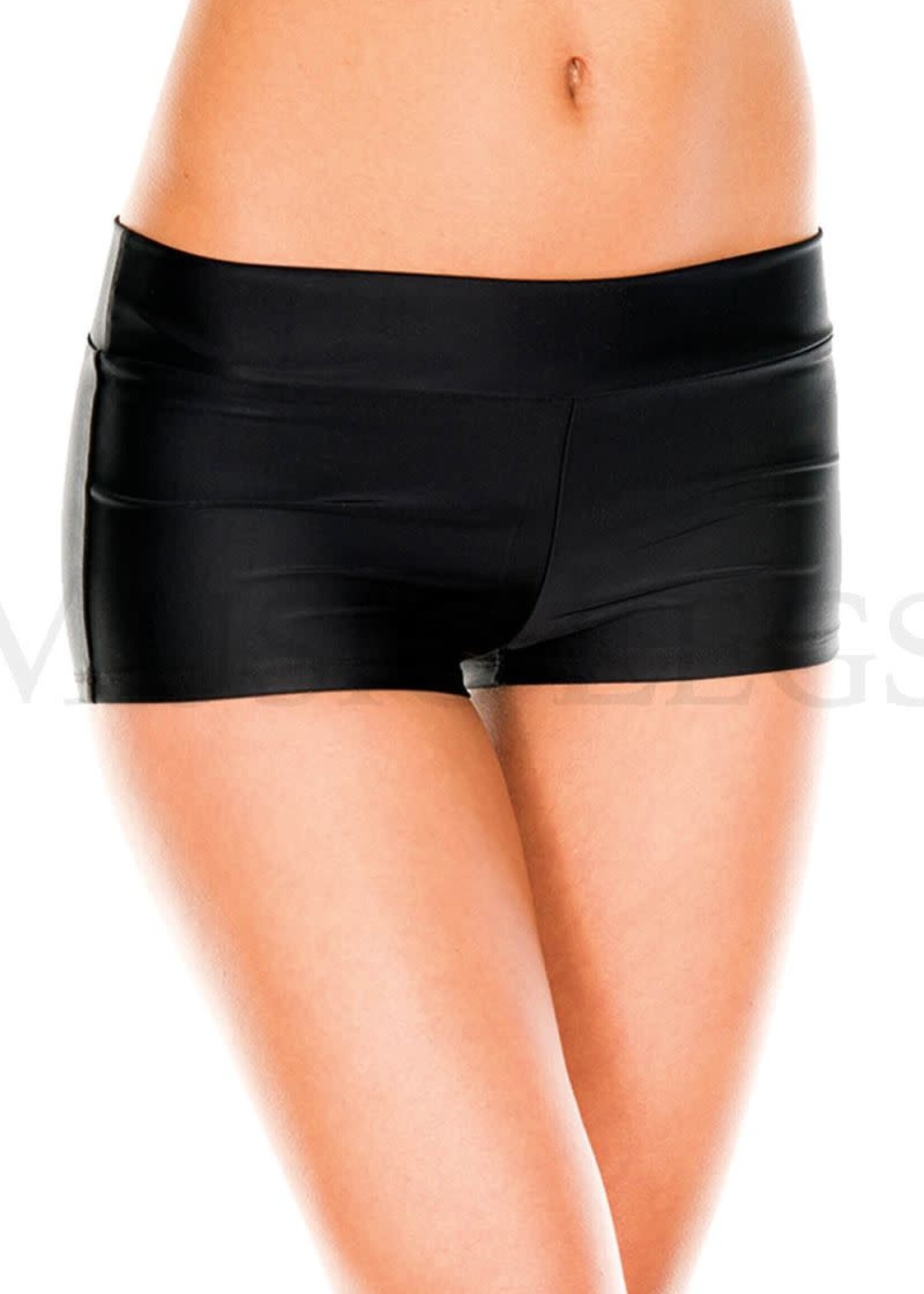 Music Legs Stretched Booty Shorts - O/S