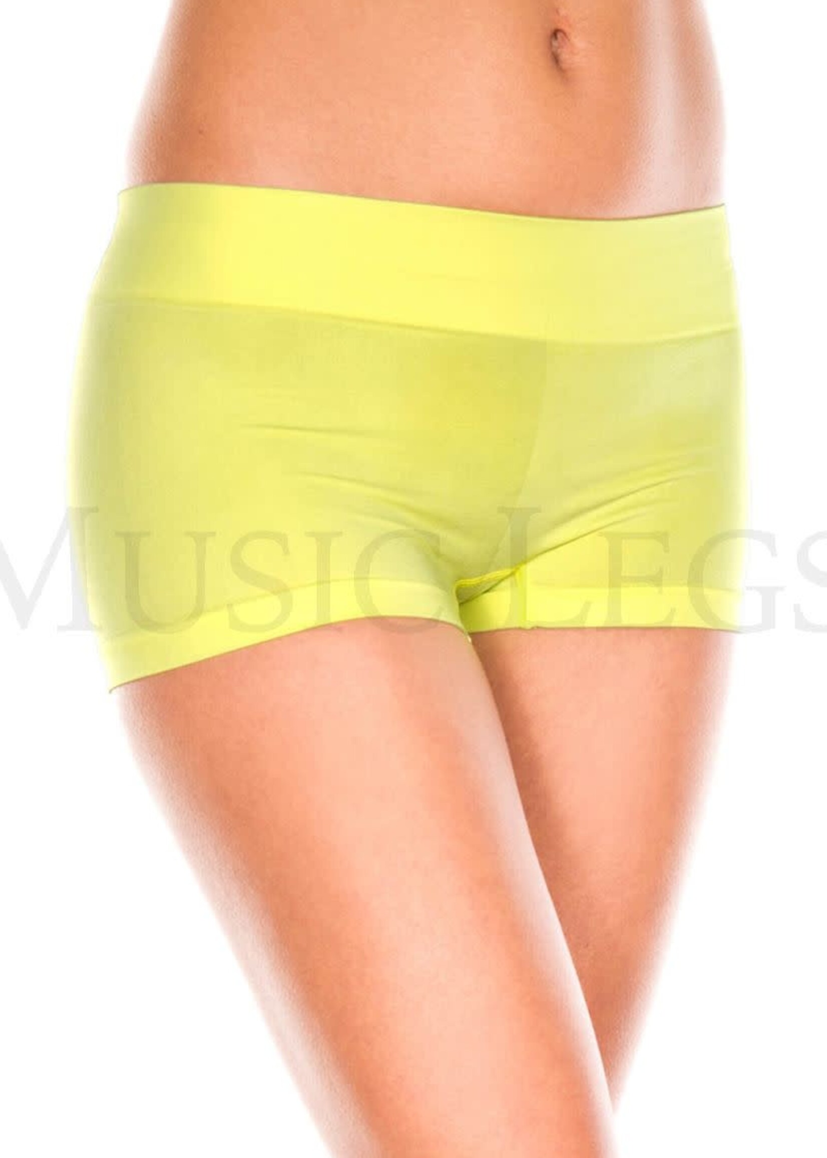 Music Legs Stretched Booty Shorts - O/S
