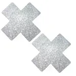 Neva Nude Silver Pixie Dust X-Factor Pasties