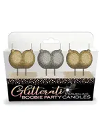 Little Genie Glitterati Boobie Candle Set