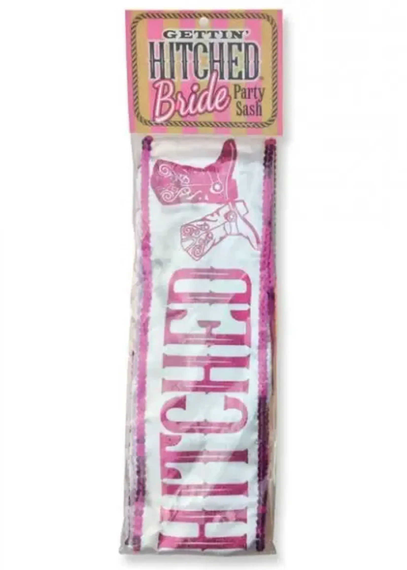Little Genie Getting Hitched Glitter Sash