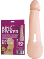 HOTT PRODUCTS King Pecker 6 Foot Giant Inflatable Penis