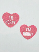 Neva Nude i'm Horny Berry Candy Heart Pasties