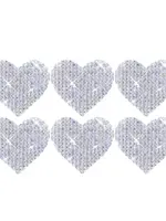 Neva Nude Razzle Dazzle Crystal Jewel Sparkle I Heart U Body Stickers 6 Pk